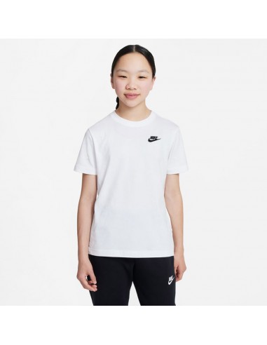 Nike Παιδικό T-shirt Λευκό FD0927-100