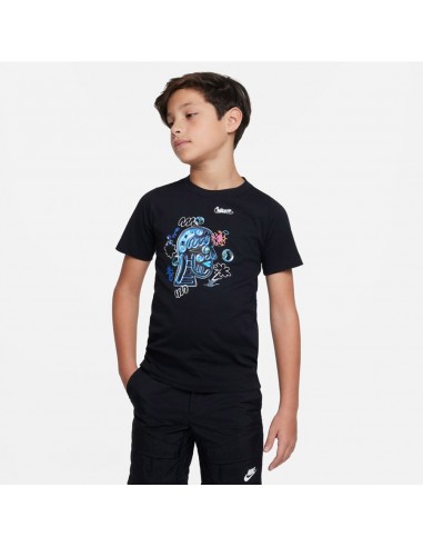 Nike Παιδικό T-shirt Μαύρο DX9526-010