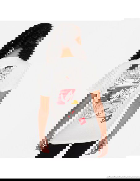 Nike Παιδικό T-shirt Λευκό DX9527-100