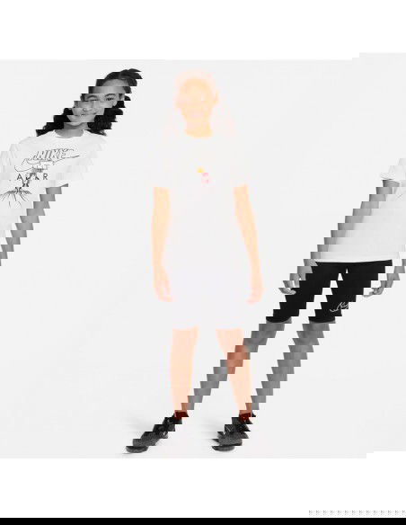 Nike Παιδικό T-shirt Λευκό DX9527-100