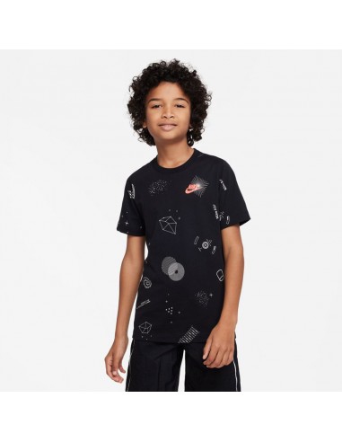 Nike Παιδικό T-shirt Μαύρο DX9513-010