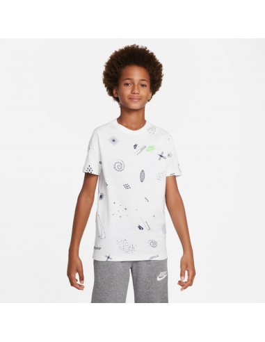 Nike Παιδικό T-shirt Λευκό DX9513-100