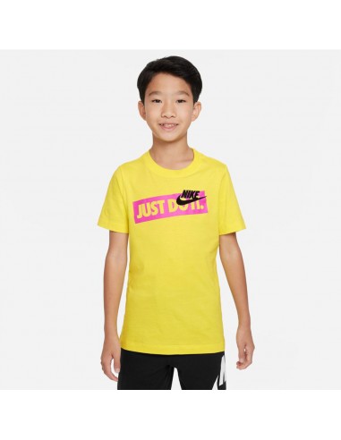 Nike Παιδικό T-shirt Κίτρινο DX9505-731