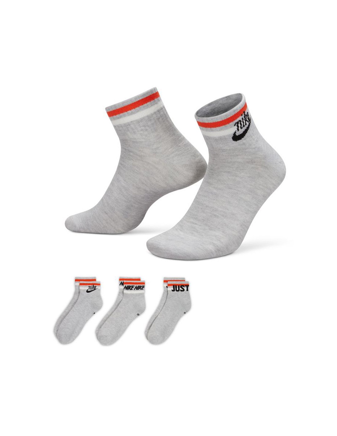 Women's Socks Nike Gray
