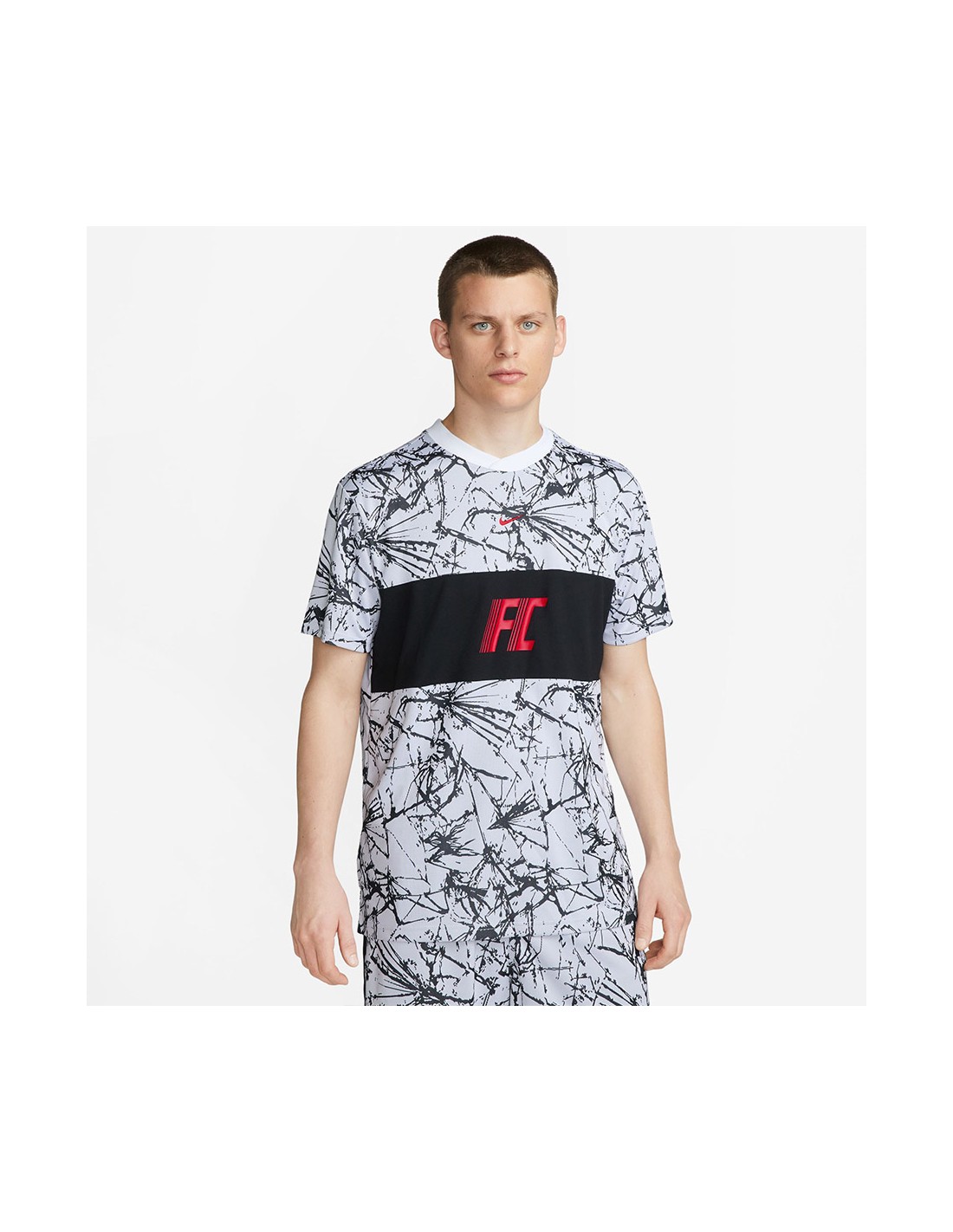 Nike Ανδρικό T-shirt Κοντομάνικο Λευκό DV9769-100