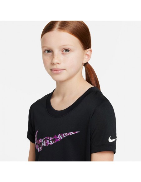 Nike Παιδικό T-shirt Μαύρο DZ3583-010