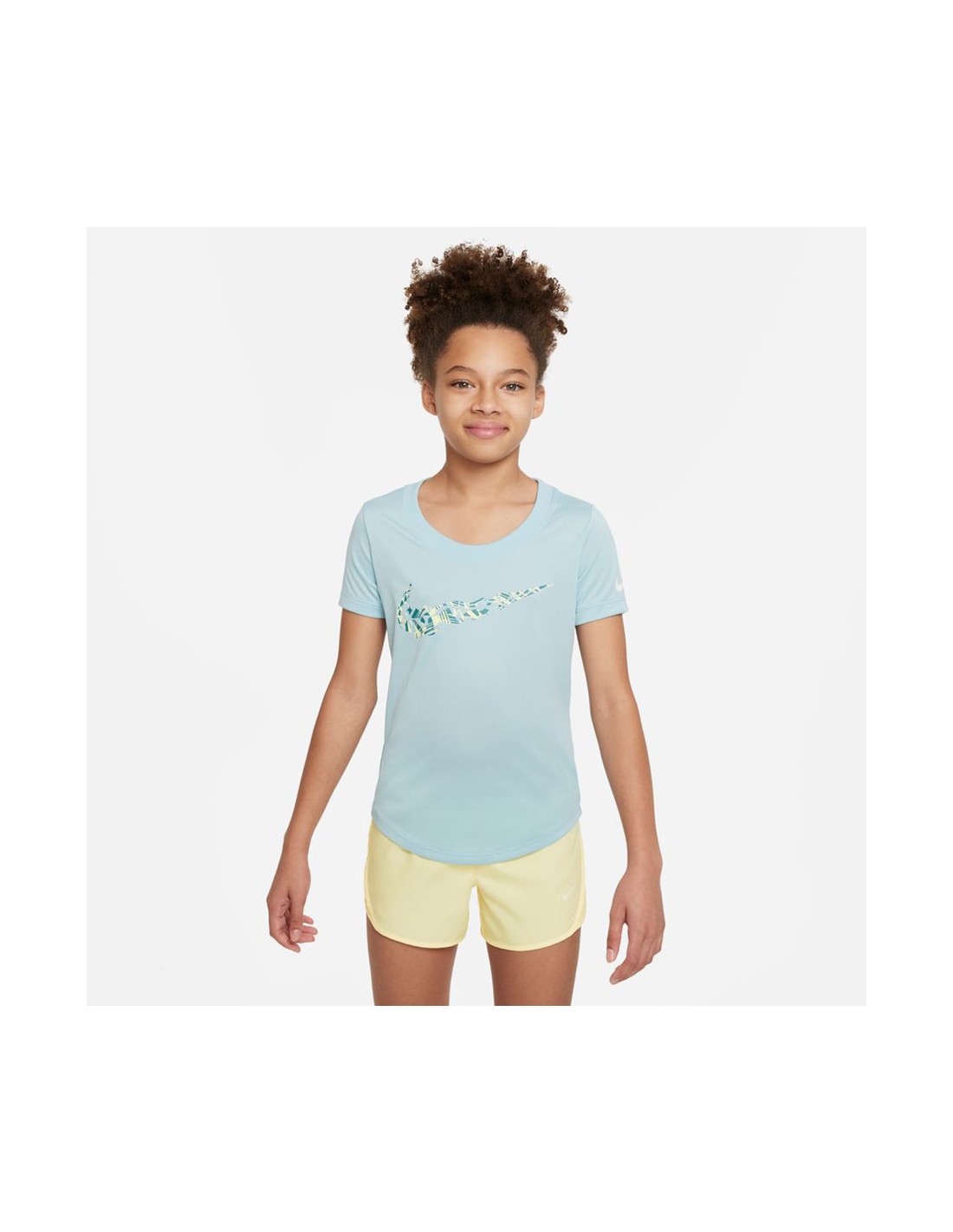 Nike DriFit Παιδικό T-shirt Μπλε DZ3583 442