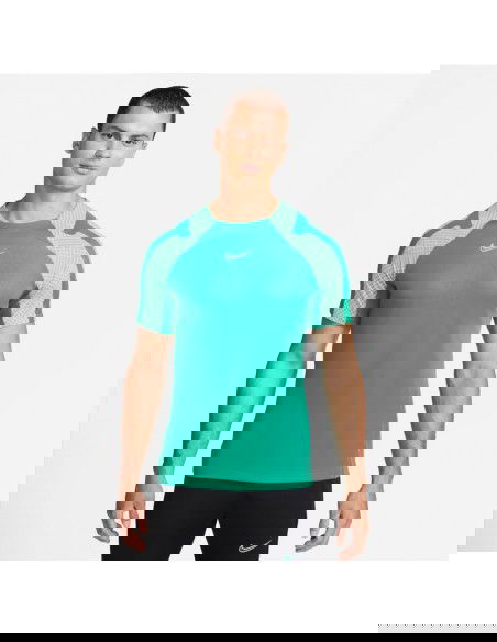Nike Αθλητικό Ανδρικό T-shirt Dri-Fit Πράσινο με Λογότυπο DH8698-370