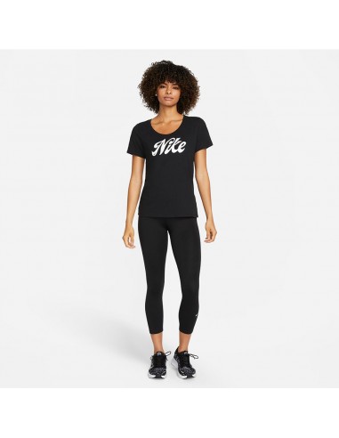 Nike Κοντομάνικη Γυναικεία Μπλούζα Καλοκαιρινή Μαύρη FD2986 010