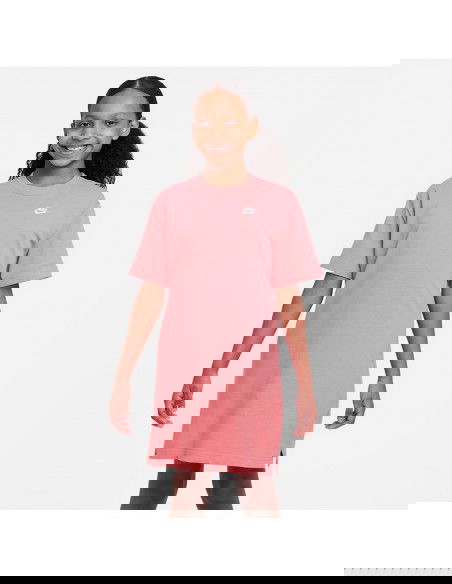 Nike Παιδικό Φόρεμα Κοντομάνικο Κοραλί FB1258-894