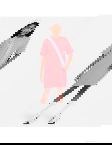 Nike Παιδικό Φόρεμα Κοντομάνικο Κοραλί FB1258-894