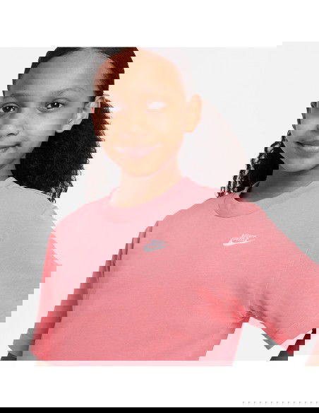 Nike Παιδικό Φόρεμα Κοντομάνικο Κοραλί FB1258-894