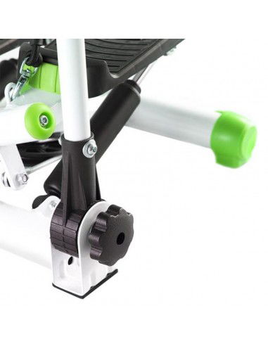 Stepper with movable arms and HMS S3085 cables green and white