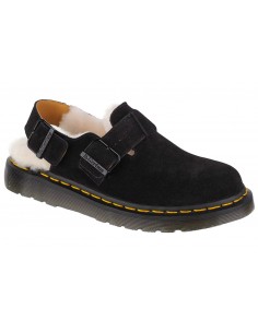 Dr. Martens Χειμερινές Γυναικείες Παντόφλες σε Μαύρο Χρώμα 27717001