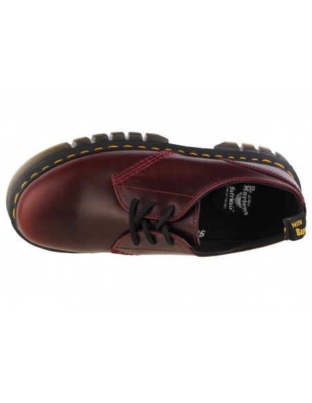 Dr. Martens Audrick 3i Δερμάτινα Γυναικεία Derby σε Μπορντό Χρώμα 27815211