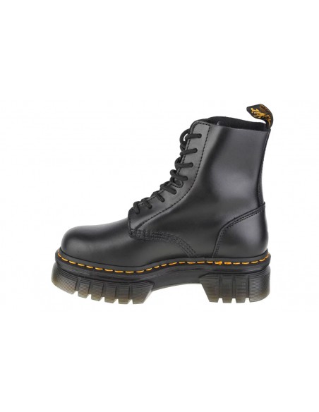 Dr. Martens Audrick 8-Eye Δερμάτινα Γυναικεία Αρβυλάκια Μαύρα 27149001