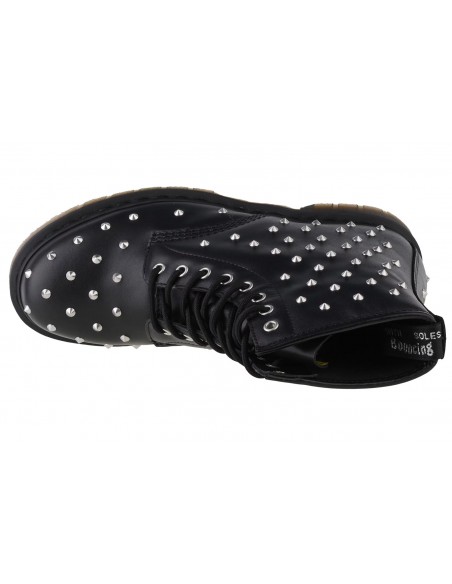 Dr. Martens 1460 Stud Δερμάτινα Γυναικεία Αρβυλάκια Μαύρα 27040001