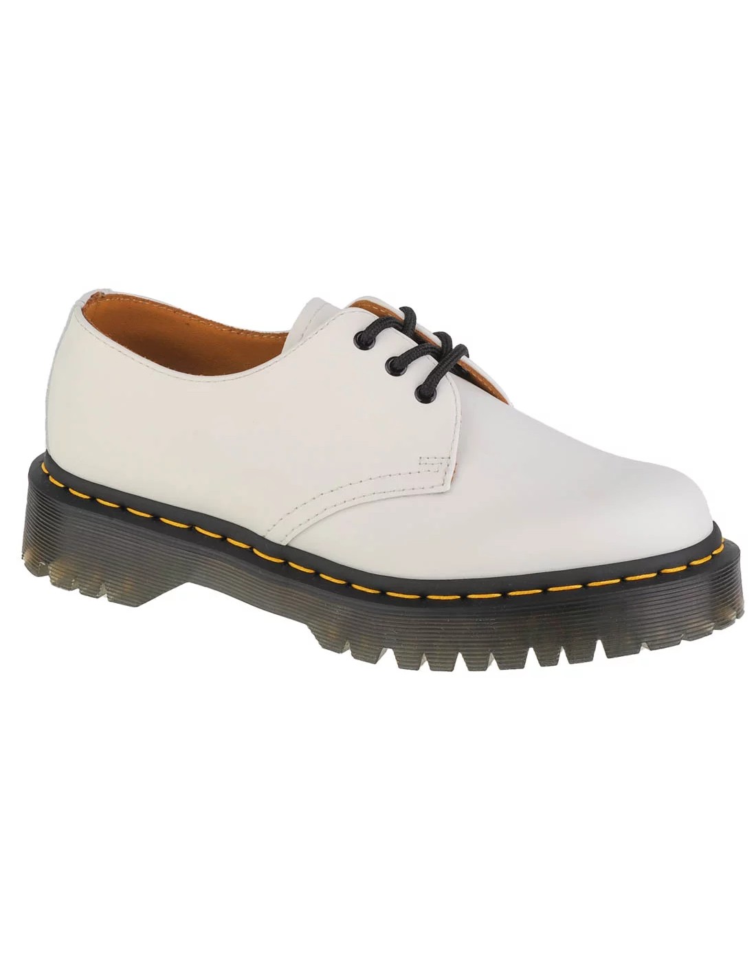 Dr. Martens 1461 Bex Stud Δερμάτινα Γυναικεία Oxfords σε Λευκό Χρώμα 26654100