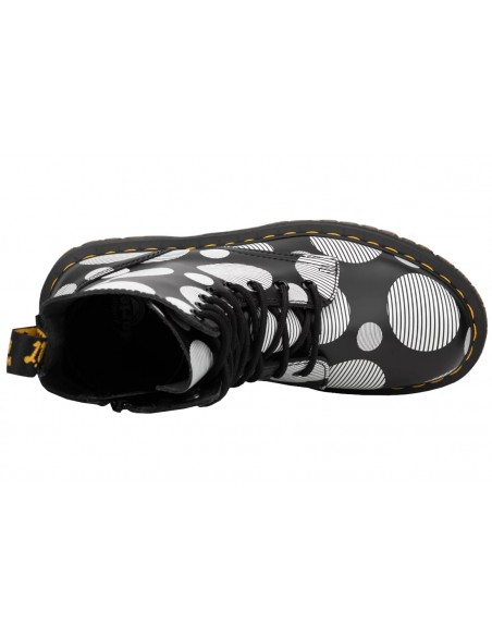 Dr. Martens Jadon Polka Dot Smooth Γυναικεία Αρβυλάκια με Μεσαίο Τακούνι 26882009