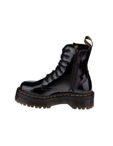 Dr. Martens Jadon Γυναικεία Μποτάκια από Λουστρίνι Μαύρα 26646001