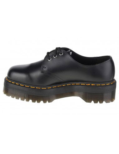 Dr. Martens 1461 Quad Δερμάτινα Ανδρικά Casual Παπούτσια Μαύρα 25567001