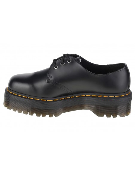 Dr. Martens 1461 Quad Δερμάτινα Ανδρικά Casual Παπούτσια Μαύρα 25567001