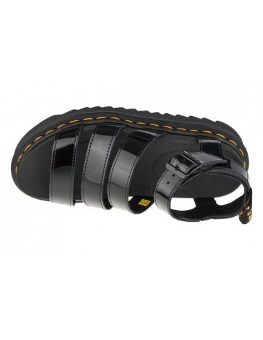 Dr. Martens Blaire Δερμάτινα Γυναικεία Σανδάλια Flatforms σε Μαύρο Χρώμα 24192001