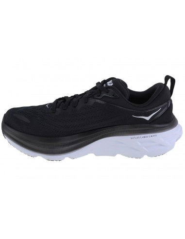 Hoka Bondi 8 1123202-BWHT Ανδρικά Αθλητικά Παπούτσια Running Μαύρα
