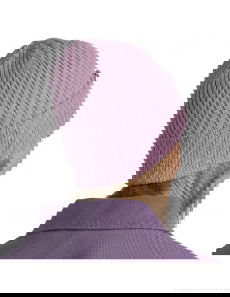 Buff Knitted Norval Hat Pansy 1242426011000