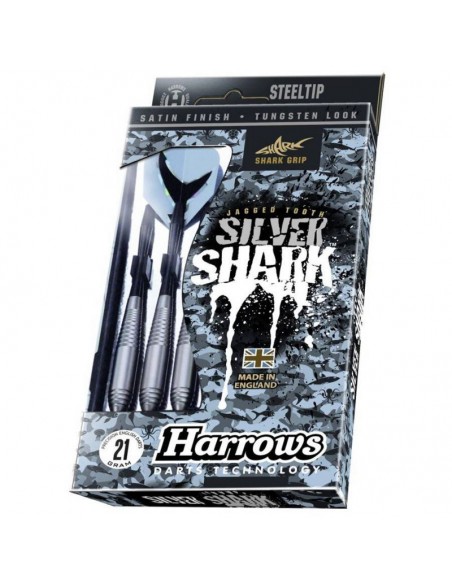 Harrows Silver Shark Steeltip Βελάκια HS-TNK-000013224