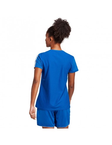 Adidas Tiro 23 League Γυναικείο Αθλητικό T-shirt Fast Drying Μπλε HR4616