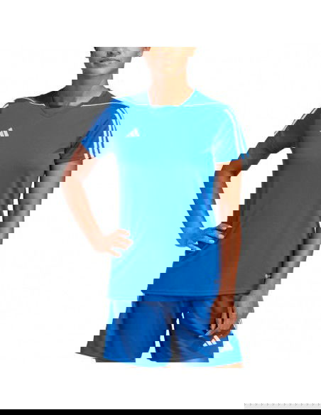 Adidas Tiro 23 League Γυναικείο Αθλητικό T-shirt Fast Drying Μπλε HR4616