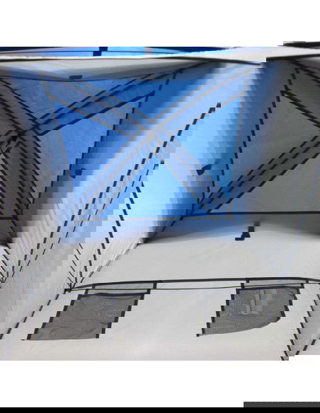 High Peak Lido Αυτόματη Καλοκαιρινή Σκηνή Camping Τουαλέτας Γκρι 165x165x200εκ. 14012