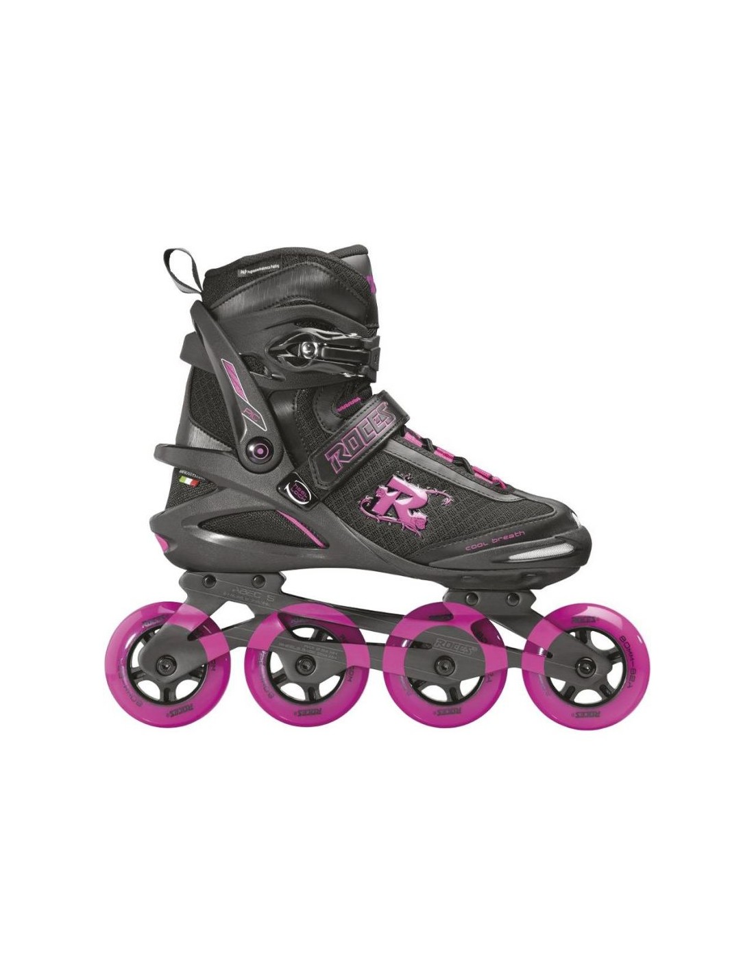 Roces Tif 40085201 Inline Rollers Μαύρα Ενηλίκων