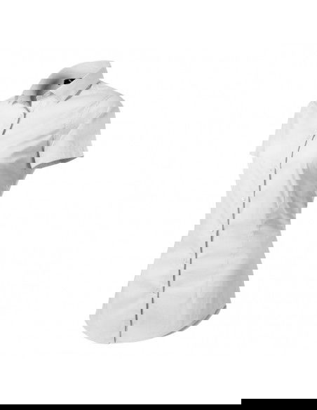 Malfini Κοντομάνικο Γυναικείο Πουκάμισο Λευκό MLI-26100