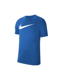 Nike Training Park 20 Αθλητικό Ανδρικό T-shirt Dri-Fit Μπλε με Λογότυπο CW6936-463
