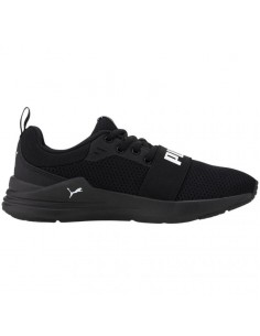 Puma Αθλητικά Παιδικά Παπούτσια Running Wired Run Μαύρα 374214-01
