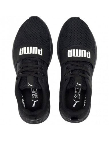 Puma Αθλητικά Παιδικά Παπούτσια Running Wired Run Μαύρα 374214-01
