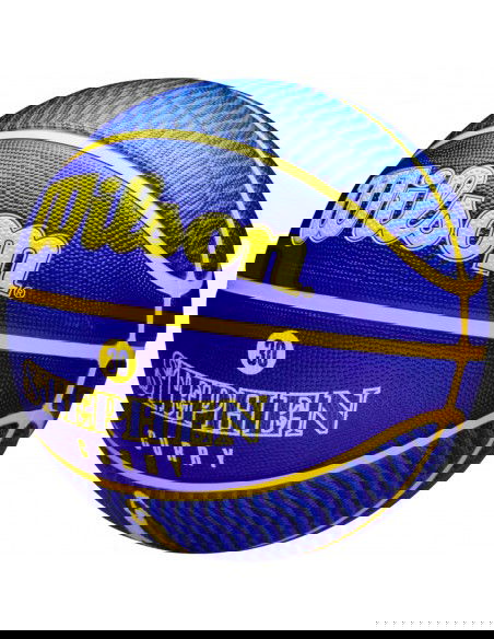 Wilson NBA Player Icon Stephen Curry Outdoor Ball WZ4006101XB7