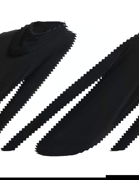 Under Armour Rival Terry Ανδρικό Φούτερ με Κουκούλα και Τσέπες Μαύρο 1370401-001