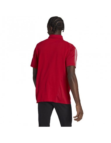 Adidas Tiro 23 Competition Ανδρικό T-shirt Κοντομάνικο Polo Κόκκινο HI3049