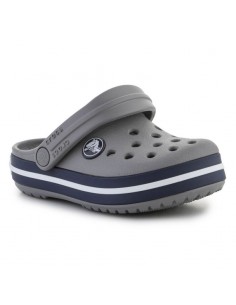Crocs Παιδικά Ανατομικά Σαμπό Θαλάσσης 207005-05H Γκρι