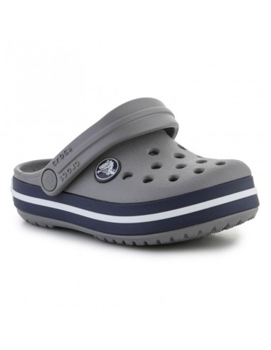 Crocs Παιδικά Ανατομικά Σαμπό Θαλάσσης 207005-05H Γκρι