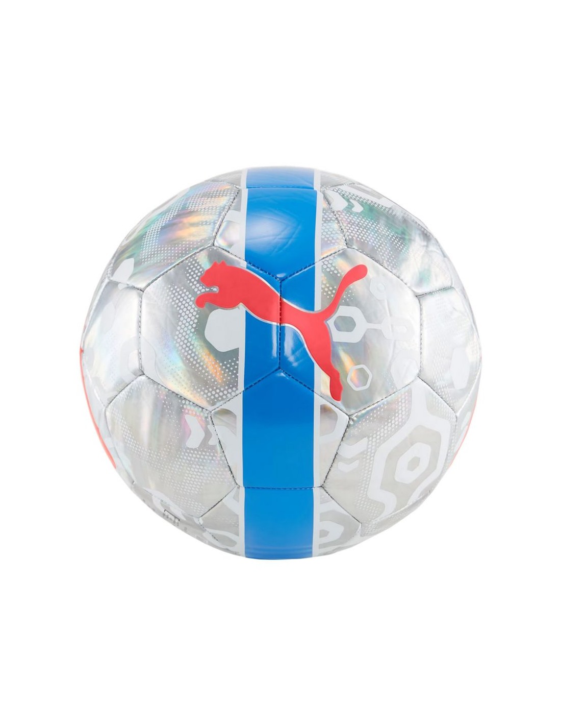 Puma Cup 84075-01 Μπάλα Ποδοσφαίρου Ασημί