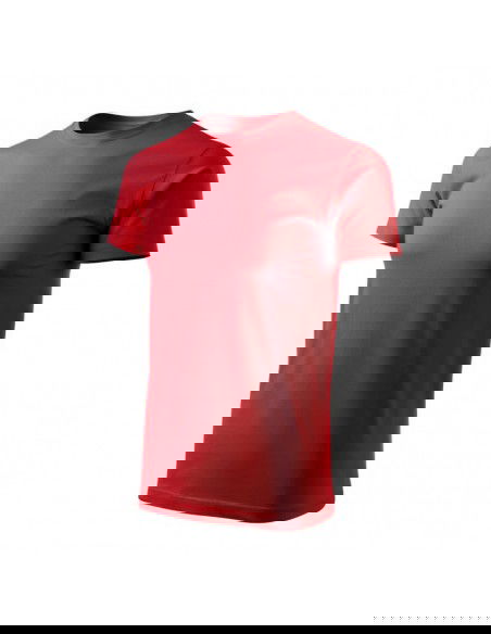 Malfini Ανδρικό Διαφημιστικό T-shirt Κοντομάνικο σε Κόκκινο Χρώμα MLI-F2907