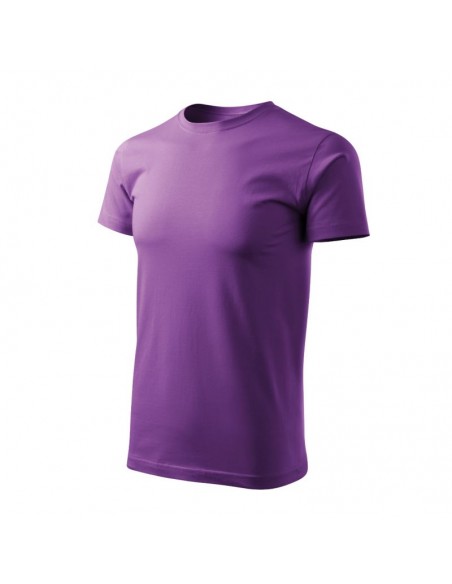 Malfini Ανδρικό Διαφημιστικό T-shirt Κοντομάνικο σε Μωβ Χρώμα MLI-F2964