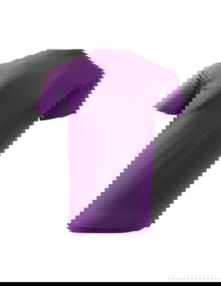 Malfini Ανδρικό Διαφημιστικό T-shirt Κοντομάνικο σε Μωβ Χρώμα MLI-F2964