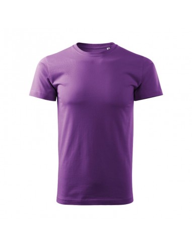 Malfini Ανδρικό Διαφημιστικό T-shirt Κοντομάνικο σε Μωβ Χρώμα MLI-F2964