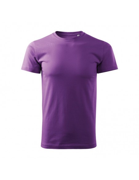 Malfini Ανδρικό Διαφημιστικό T-shirt Κοντομάνικο σε Μωβ Χρώμα MLI-F2964