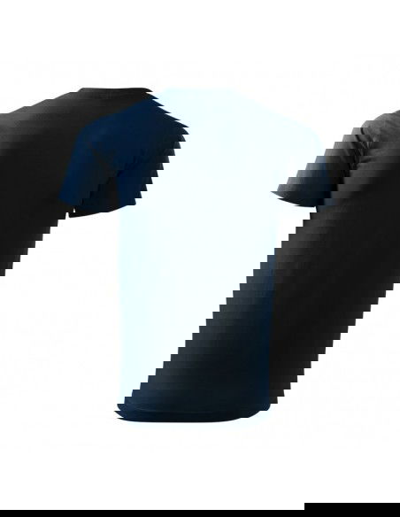 Malfini Ανδρικό Διαφημιστικό T-shirt Κοντομάνικο σε Navy Μπλε Χρώμα MLI-F2902